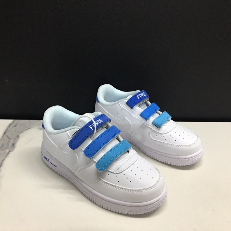 Nike Air Force No. 1 Gradient Color Revolution Merry Patch Children_s Shoes 22-37-3b9cf690